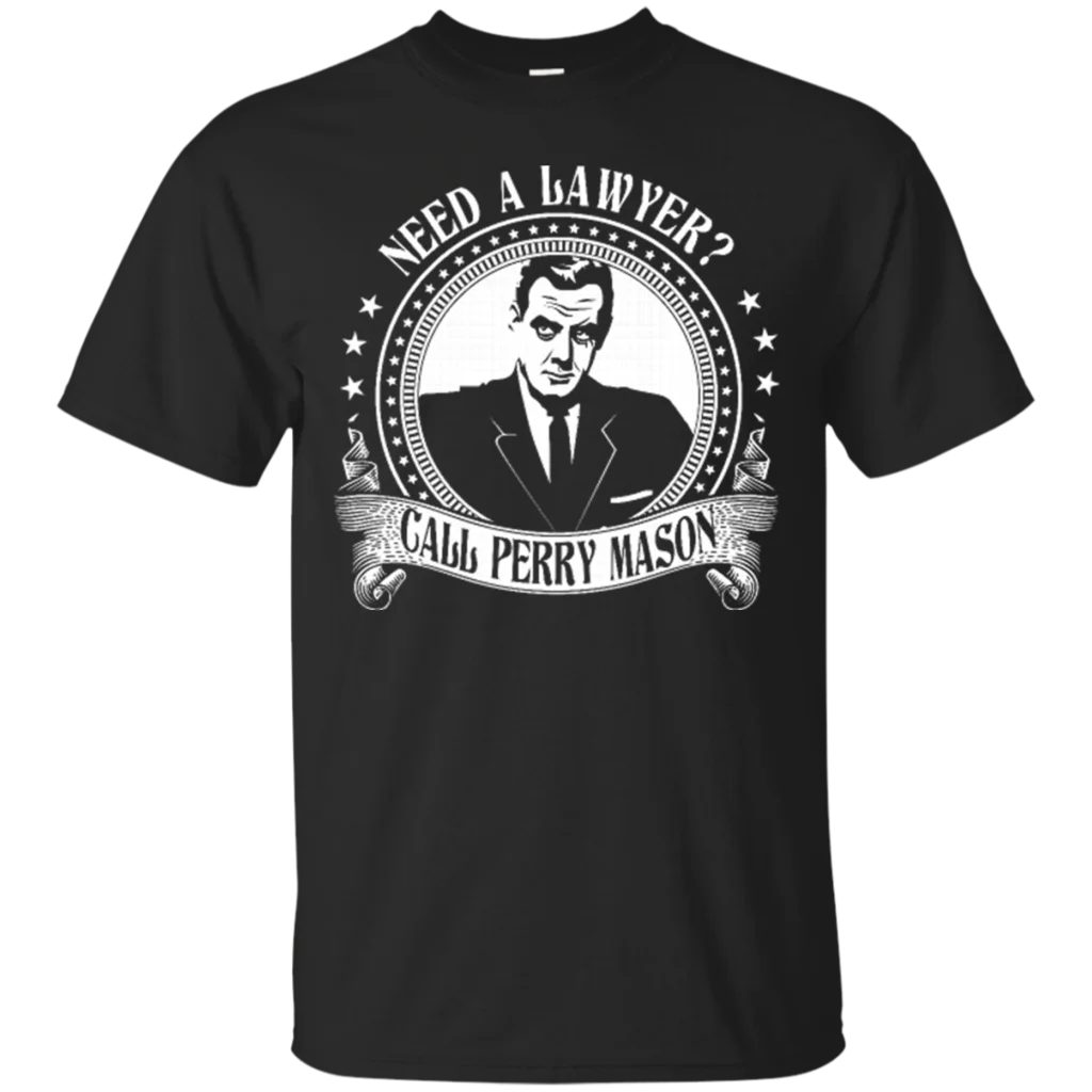 Perry mason t shirt Clearance