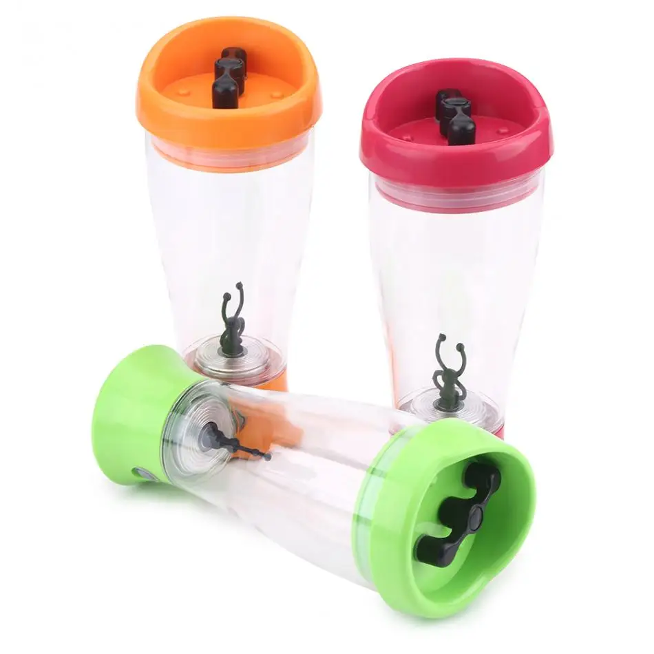 Portable Automatic Coffee Milk Mixer Mixing Cup Bottle For Home Travel