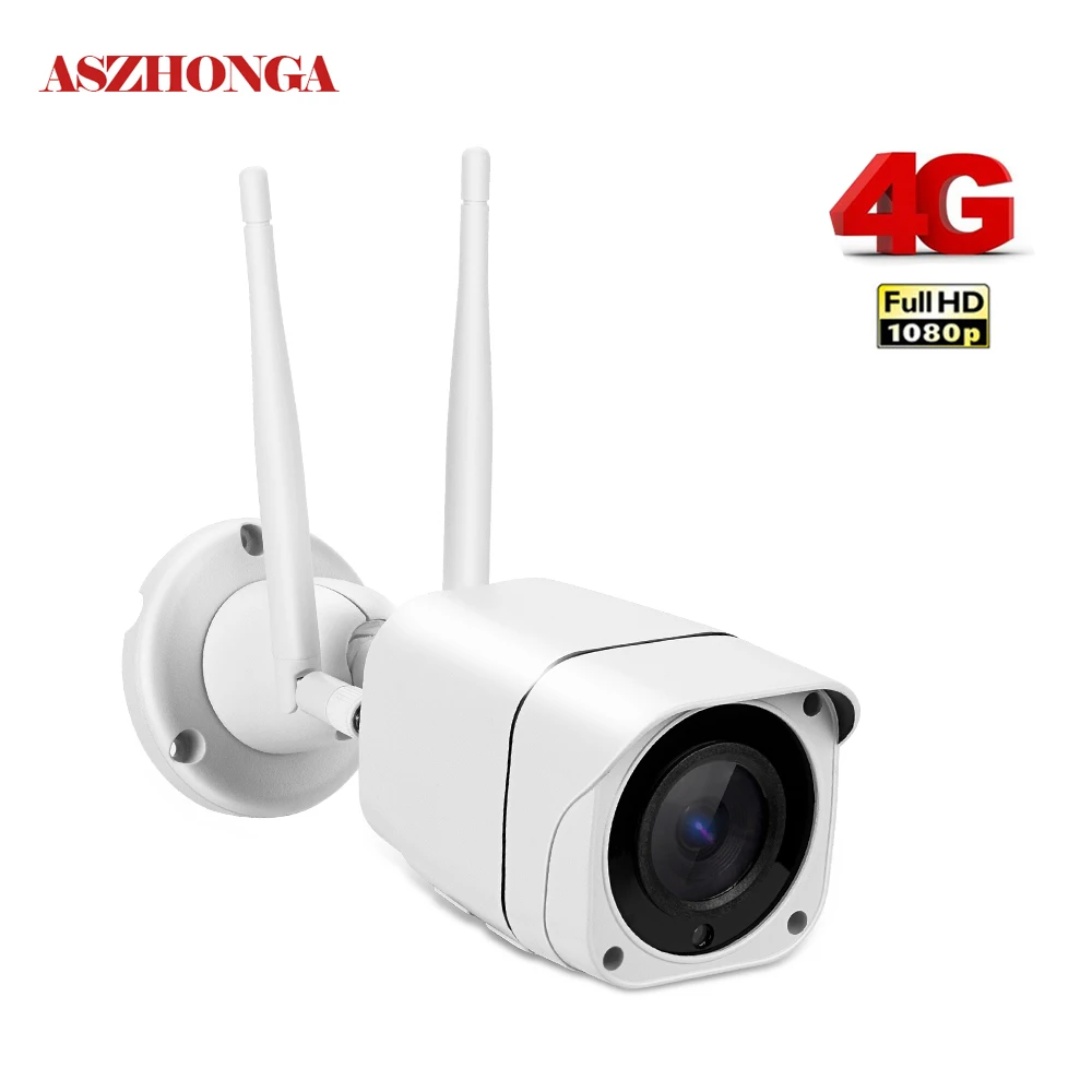 Беспроводная IP камера видеонаблюдения 3G 4G SIM карта Wi Fi 1080P|Камеры видеонаблюдения|
