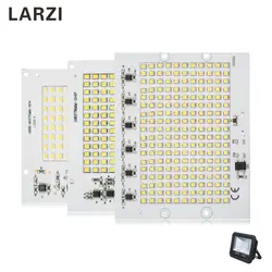 LARZI светодио дный чипы 220 В лампы SMD лампы 2835 5730 Смарт IC светодио дный свет Вход 10W 20W 30W 50W 90 Вт для Открытый прожектор