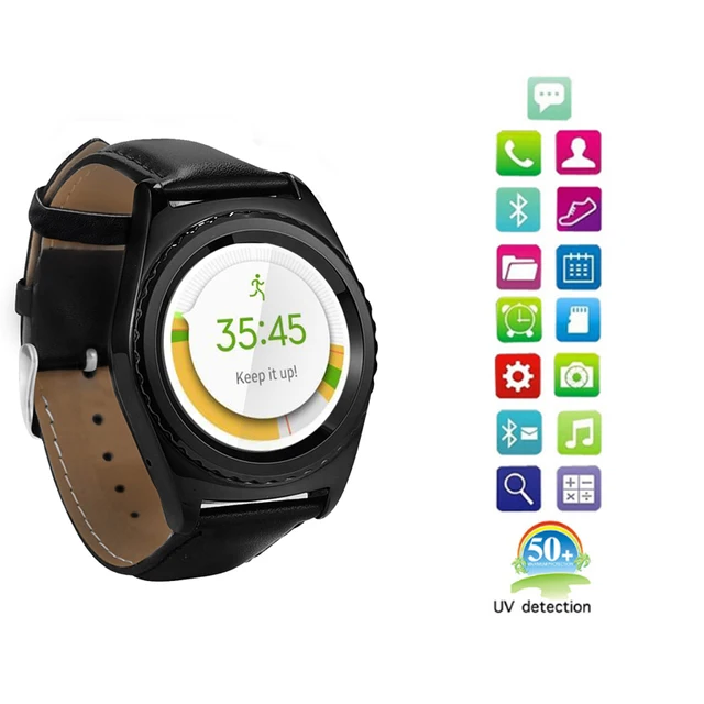 2016 nueva llegada elegante reloj G4 Smartwatch apoyo SIM