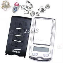 Цифровые карманные весы для автомобильных ключей 200 г/0,01 г, высокая точность, ювелирные изделия, граммовые весы JUL11_20