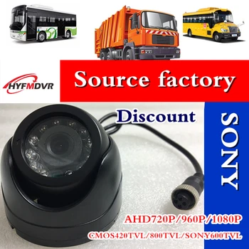 

2 inch plastic hemisphere vehicle camera AHD 720P/1080P/960P/CMOS/SONY freight car / bus special