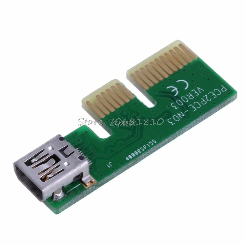 Mini PCI-E PCI Express Extension1X Riser Card USB 30 см удлинитель 4pin Мощность Z09 Прямая поставка