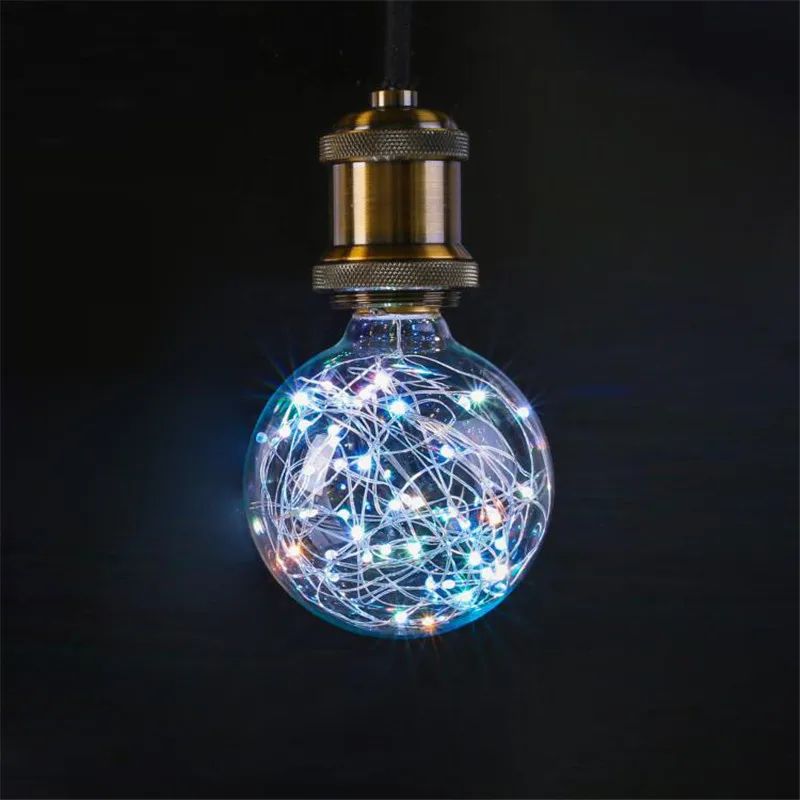 G95 COPPER WIRE RGB LED BULBS AND TUBES FOR HOME DECORATION LIGHTS (6)