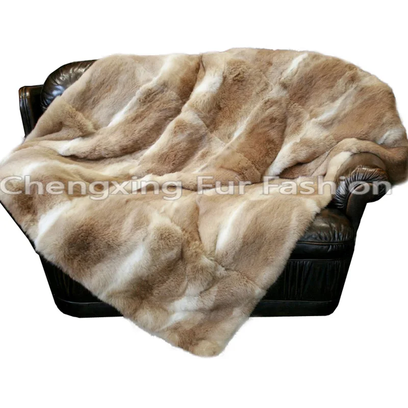 Супер мягкое одеяло из меха кролика 130x150 см CX D 08B|fur lined leather coat|blanket boxblanket size |