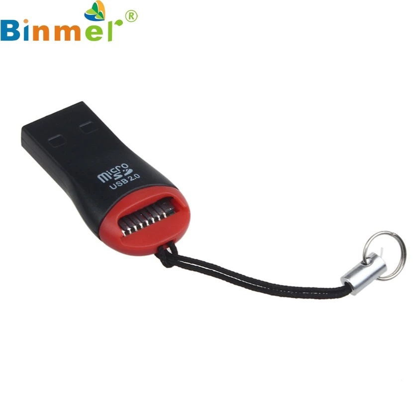 Binmer Mecall Новый высокоскоростной USB 2 0 Mini Micro SD T-Flash TF M2 Устройство для чтения карт