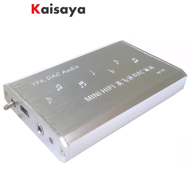 new PCM2706 DAC TDA1305 decoder amp Notebook ASIO PC USB sound card headphone amplifier in case free shipping