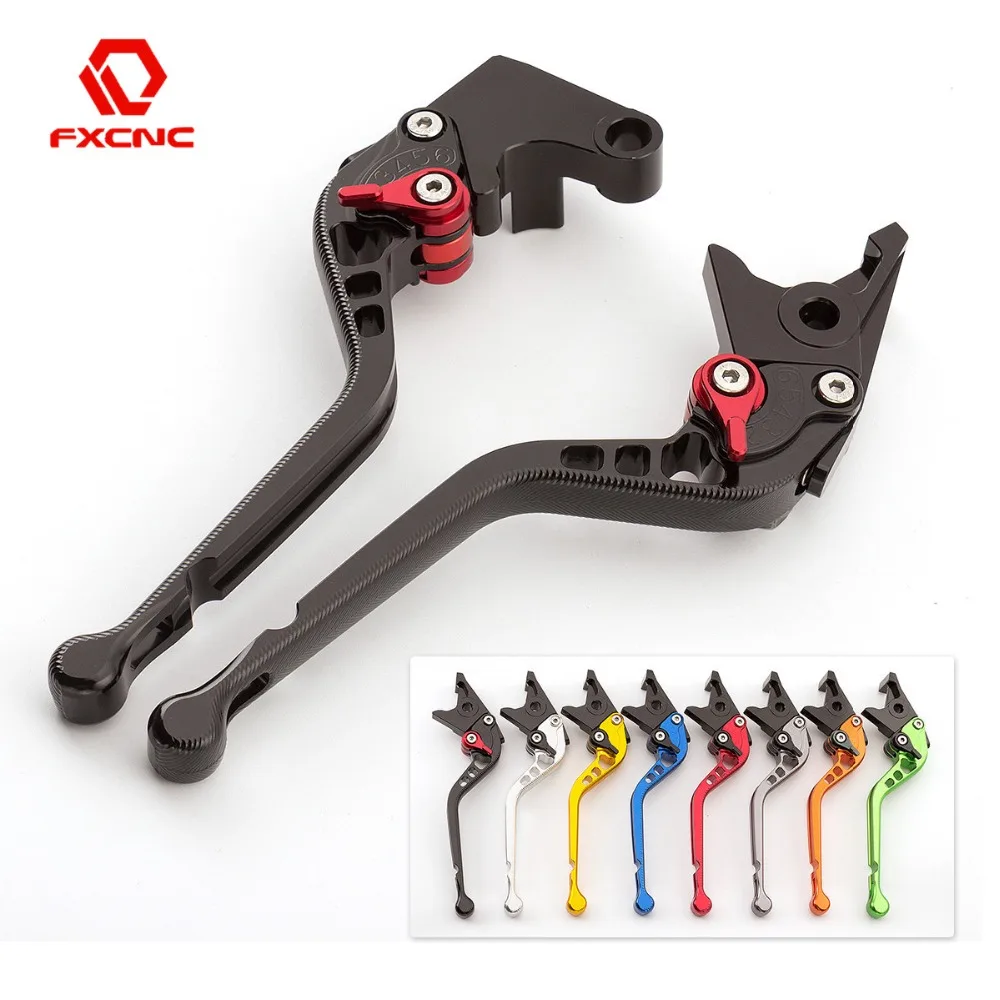 Cnc Aluminum Adjustable 3d Motorcycle Brake Clutch Handle Levers Long