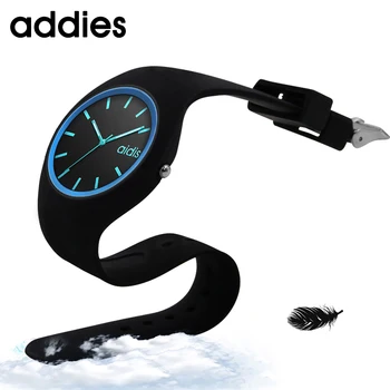 

Jelly Soft Strap Lady Silicone Quartz Watches Waterproof Women Casual Fashion Women Wristwatches