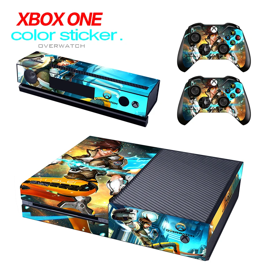 Game accessories Skin Sticker Protector for Microsoft Xbox One Console and 2 Controllers