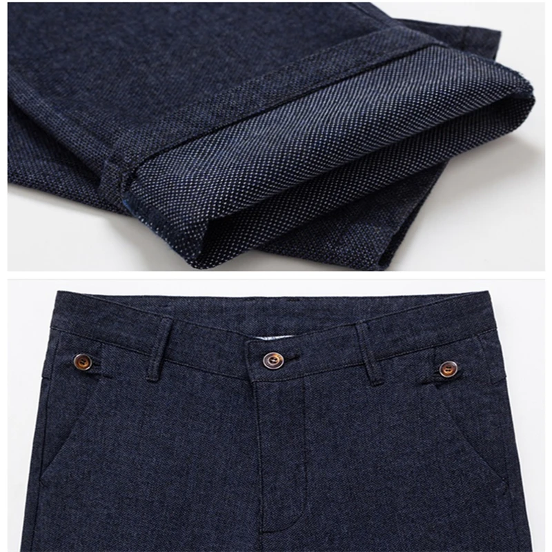  Spring and autumn Mens Trousers Small Stretch Pants men Slim Elegant Men Pants large size 28-40
