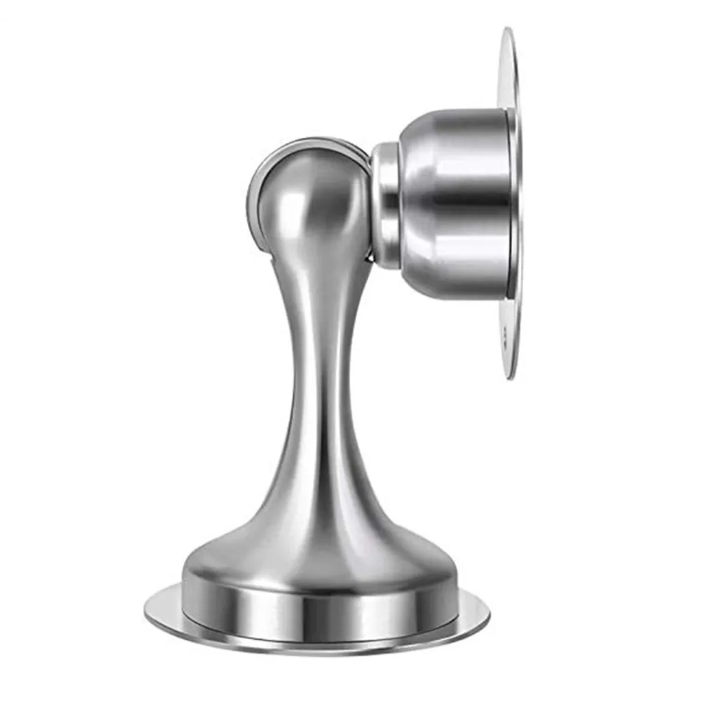 

Stainless Steel Strong Magnetic Door Stopper Suction Gate Supporting Hardware Powerful Mini Door Stop with Catch Screw Mount#15
