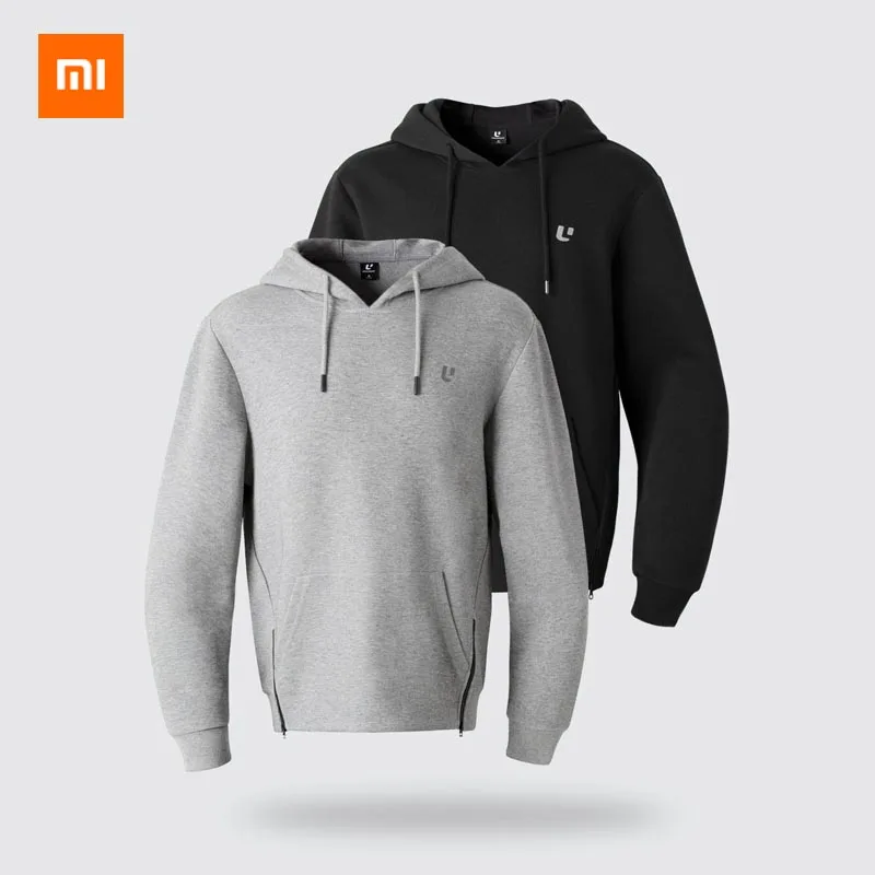 Xiaomi Mijia Youpin Uleemark мужская повседневная толстовка с капюшоном двусторонняя ткань