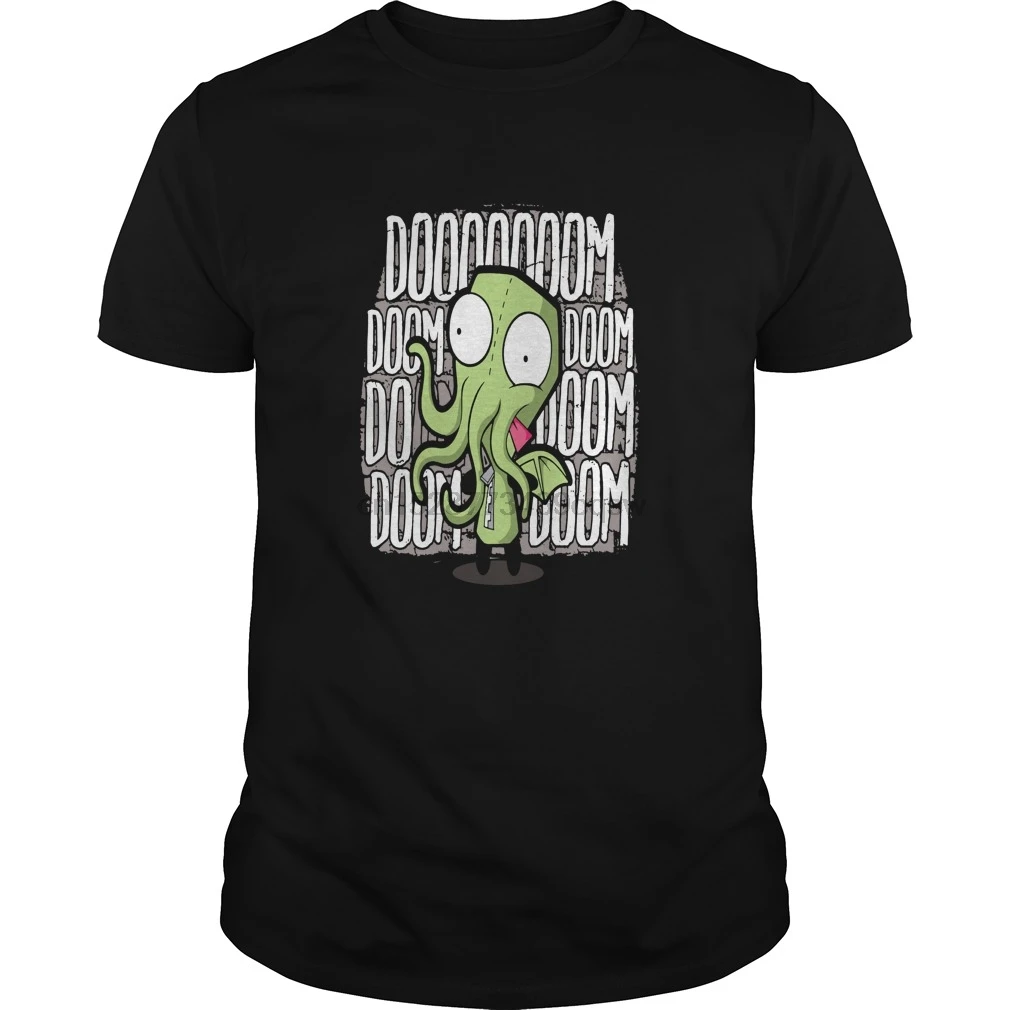 

Men tshirt Short sleeve Invader Zim Tshirt cool tee tops Women t-shirt