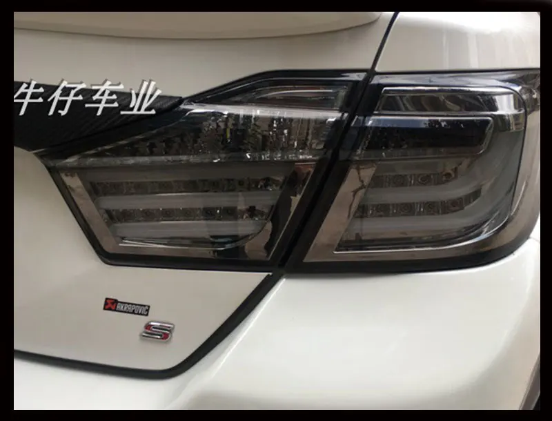 Для Toyota Camry V50 задний светильник s 2012- Camry светодиодный задний светильник Aurion задний фонарь DRL+ тормоз+ Парк+ сигнальный автомобильный Стайлинг
