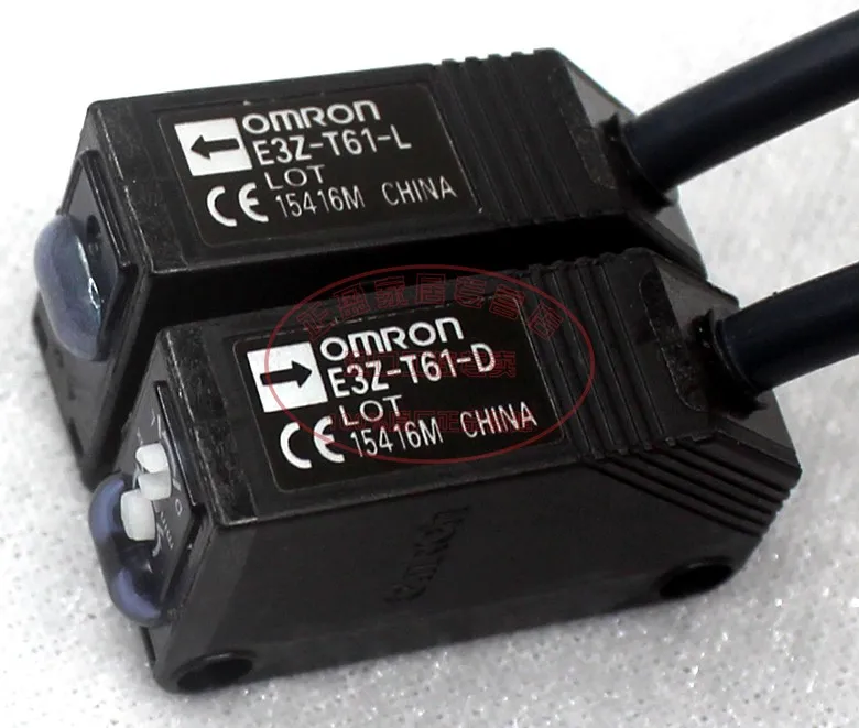 Подлинный OMRON on-оптический датчик E3Z-T61/E3Z-T61-D/E3Z-T61-L сквозного луча типа NPN 12-24 V