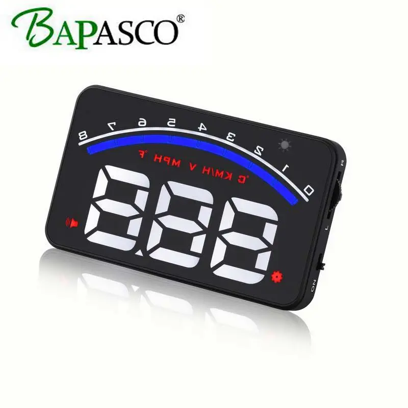 BAPASCO HUD head up display M9 с отражателями скорость отображения расход топлива температура