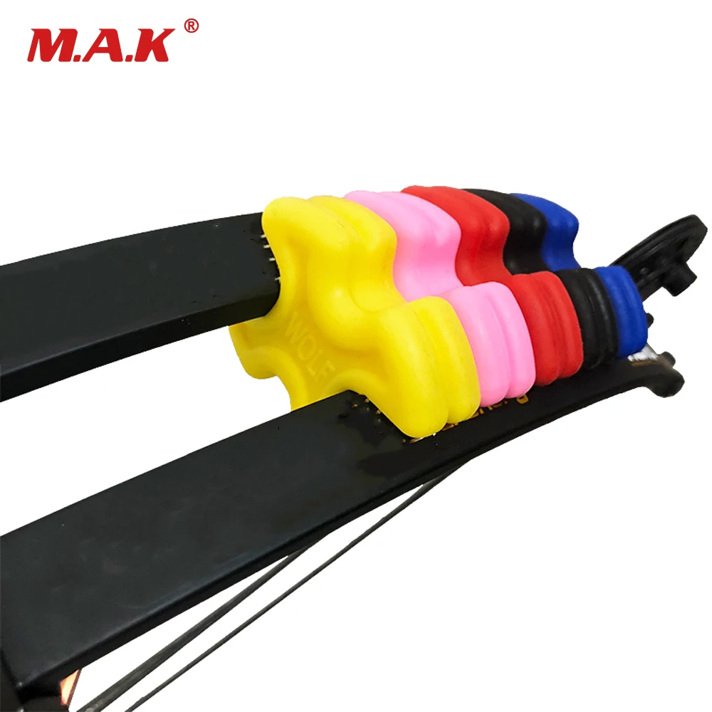 4 Pcs/Bag Bow Stabilizer Compound Bow Limb Saver Rubber Damping Reduce