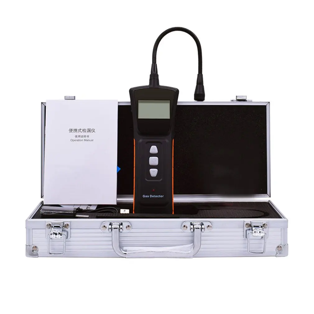 

Gas Leak Detector Combination Combustible Gas Alarm Sensor Monitor Sound/LED Flash Security Alarm System Triple Alarm