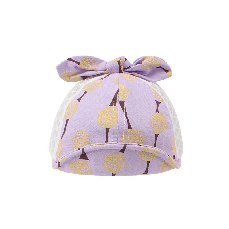 Fashion Flower Baby Girls Hat Mesh Summer Sun Cap Bowknot Cute Baby Hat For Girls Breathable Infant Boy Cap Baby Girls Clothing (17)