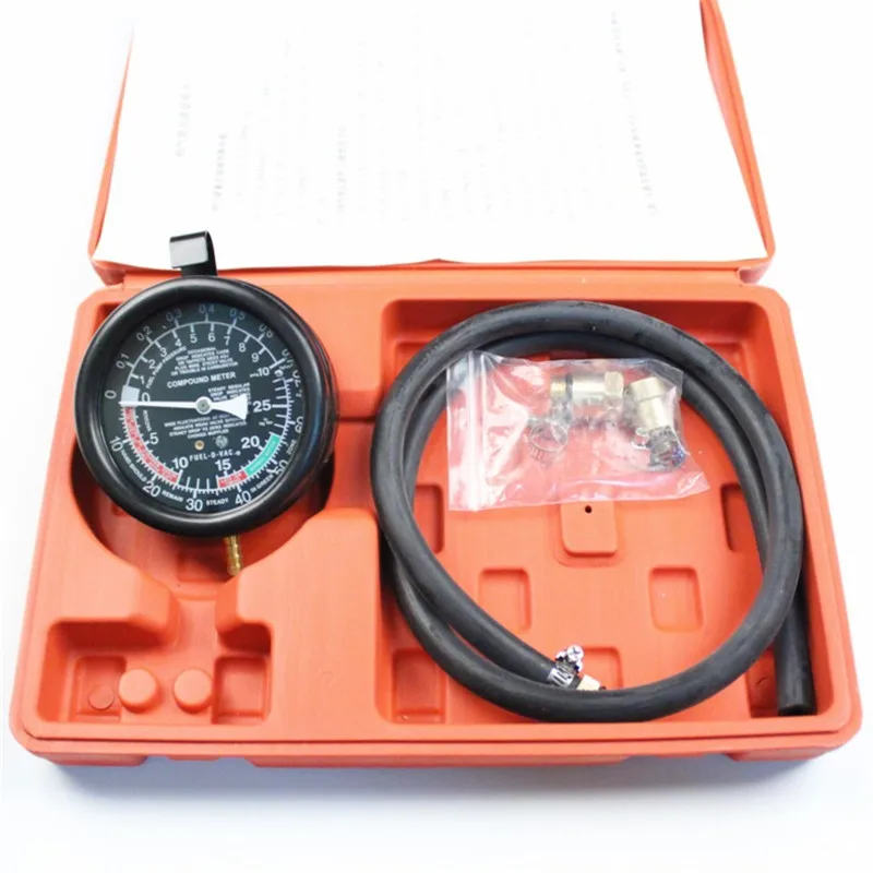 

Hot-selling automobile exhaust back pressure gauge tester setting pressure gauge detection kit sensor automobile diagnostic tool