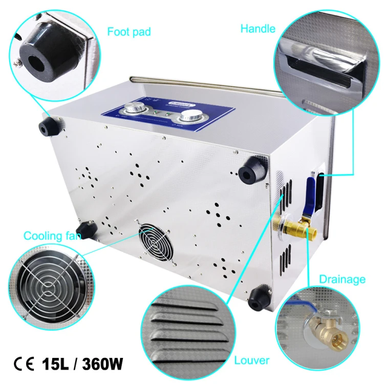 limplus ultrasonic cleaner details 22L Knob
