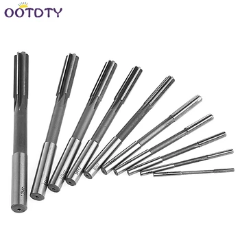 

3-12mm HSS Straight Shank Chucking Reamer Milling Cutter Tool 10Pcs-ThZ