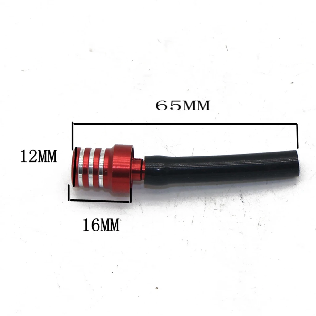 1 Piece Aluminum Universal Durable Gas Fuel Tank Cap Valve Vent Breather Hose for ATV Dirt Pit Quad BikeTube  Red Blue Gold 