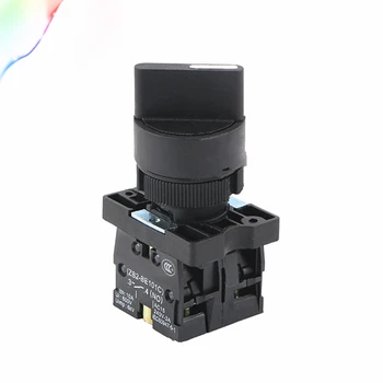 

22mm XB2-ED25 XB2-ED35 2/3 position selector pushbutton switch push button switch 1NO 1NC
