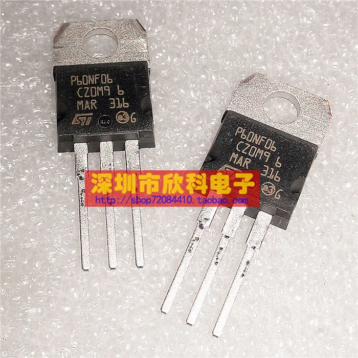 STP60NF06 TO 220 60V 60A P60NF06 MOS N field effect channel new ...