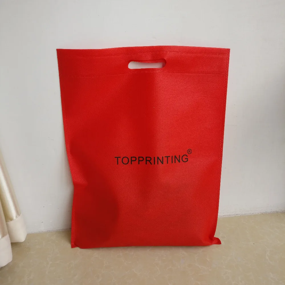 

500pcs/lot 30*40cm Custom Gift Advertisement Reusable Recycle Non Woven Shopping Bags Recyle Supermarket Non Woven Tote Bags