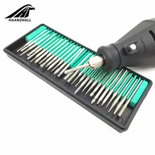 30 шт. 3 мм мини-сверла алмазные боры шлифовальный круг абразивный хвостовик дерево Камень Гравировка для Dremel Аксессуары для электроинструментов