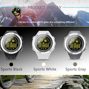 

Smart Sports Wristwatch Outdoor Waterproof Watch Bluetooth Remote Control Photo Step Counter Message Watch