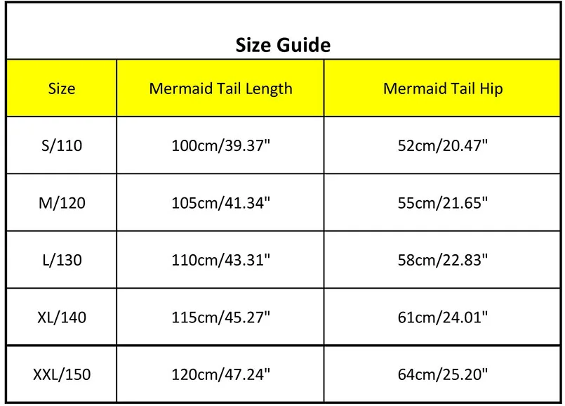size for kids