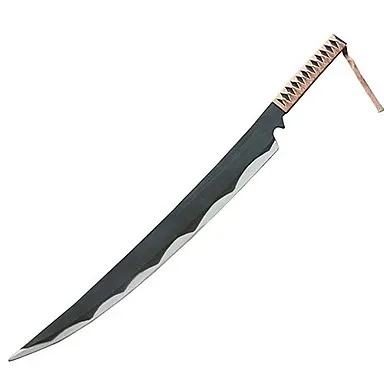Ичиго Куросаки коричневый Ver. TENSA Zangetsu Косплэй меч | Тематическая одежда и