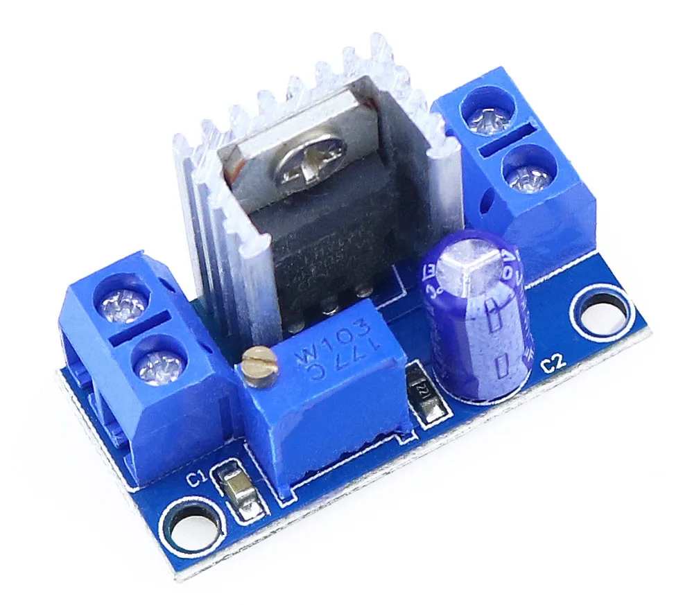 LM317 преобразователь напряжения понижающий модуль платы линейный регулятор