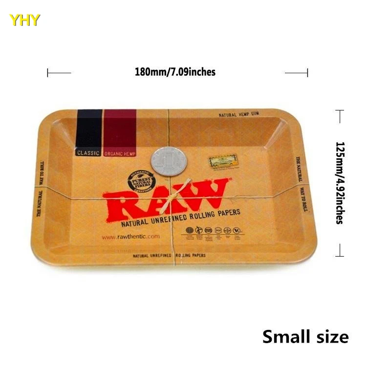 Raw Tray Rolling Tray Metal Cigarette Smoking Rolling Trays Tobacco Plate 06
