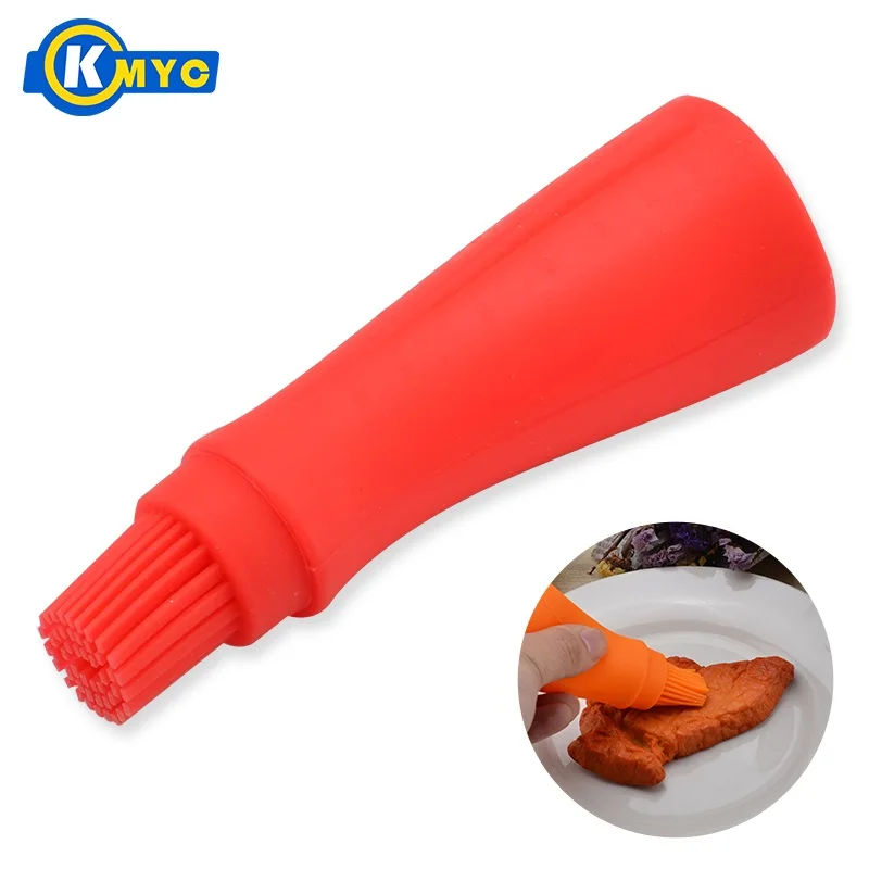 KMYC Oil Bottle and Cleaning Basting Brush Heat Resisting Silicone