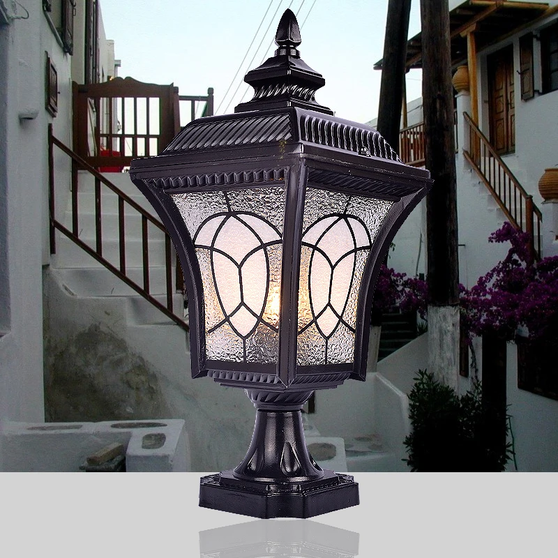 Us 57 06 26 Off Ilenbule Fashion Column Lighting Outdoor Waterproof The Door Lamps Dz02 In Landscape From Lights Us 57 06 26 Off Ilenbule Fashion Column Lighting Outdoor Waterproof The Door Lamps Dz02 In Landscape From Lights
