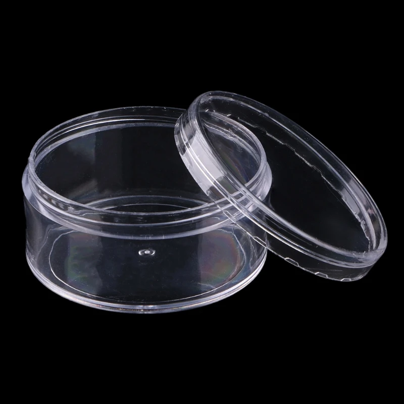 

1pc 80ml Storage Playdough Foam Slime Mud Container Organizer Box For Light Clay