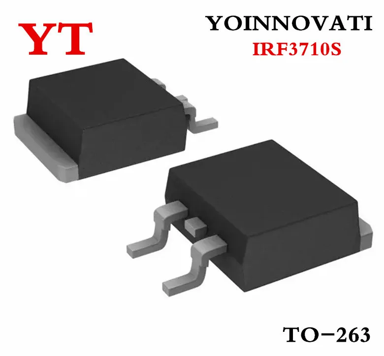 ; набор из 10 шт./лот IRF3710S F3710S 3710S MOSFET N-CH 100V 57A D2PAK лучшего качества