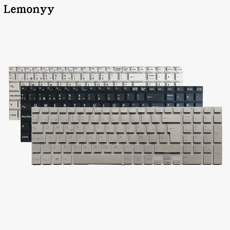 Испанская клавиатура для ноутбука раскладка клавиатуры для sony Vaio Fit 15 SVF152 SVF153 SVF15A SVF15E SVF15A16CXB SVF15N17CXB SVF152100C