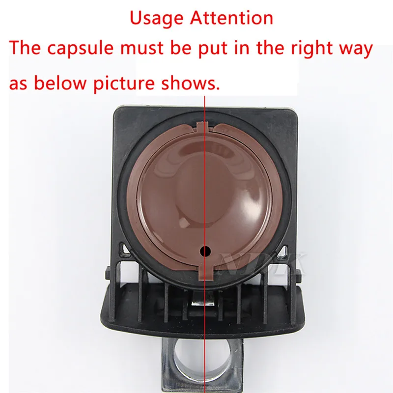 6 шт./упак. многоразового использования наполнение Кофе капсула для таблетированного Кронштейн Кубок для Nescafe машины Cafeteira