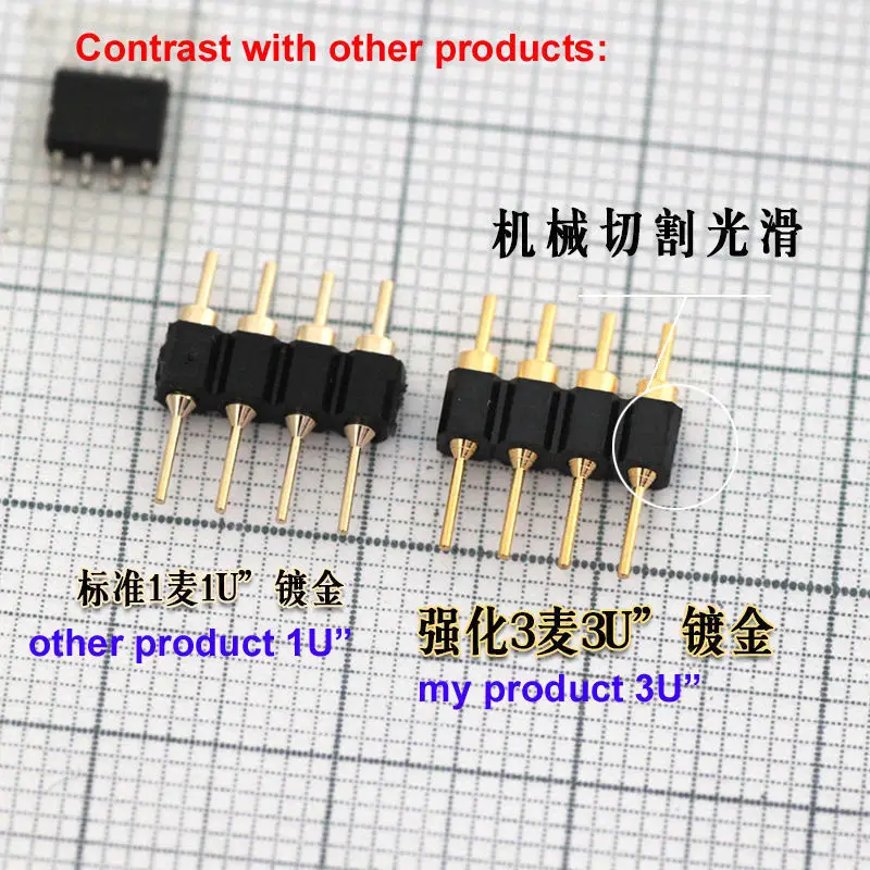 Позолоченный адаптер DIP8 Mono to Dual Op Amp конвертер 5532 AD712 AD827 OPA2604 AD8620|Интегральные
