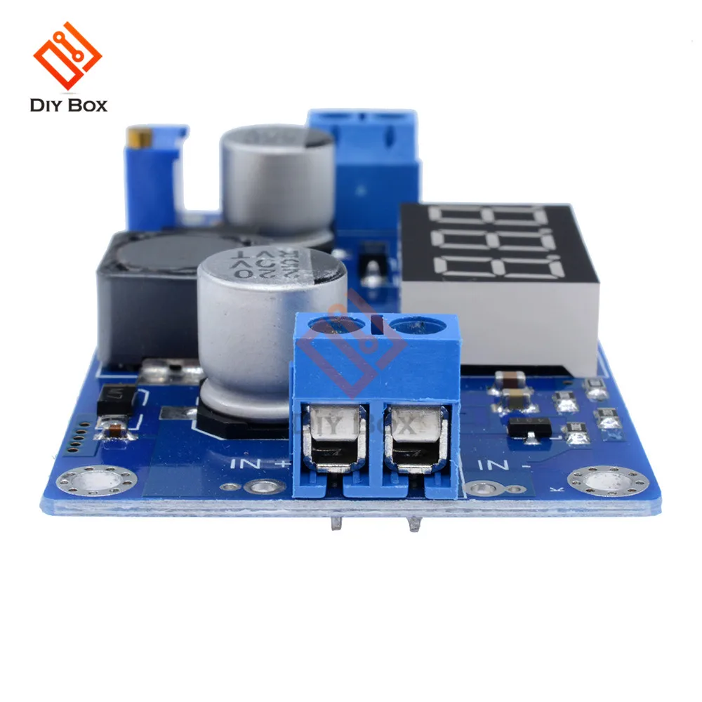 DC-DC XL6009 цифровой повышение уровня Питание Модуль Регулируемый 4,5-32 V постоянного тока до 5-52 повышающий Напряжение регулятор с светодиодный