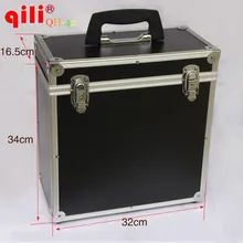 Многофункциональная портативная коробка Автомобильная виниловая скребок коробка черного цвета