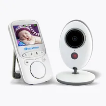 Wireless LCD Audio Video Baby Monitor VB605 Radio Nanny Music Intercom IR 24h Portable Baby Camera Baby Walkie Talkie Babysitter