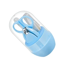 4 шт./компл. безопасный уход за младенцем маникюр ногти триммер для собак кусачки с мультяшным рисунком красивая коробка для хранения уход за детскими ногтями Набор