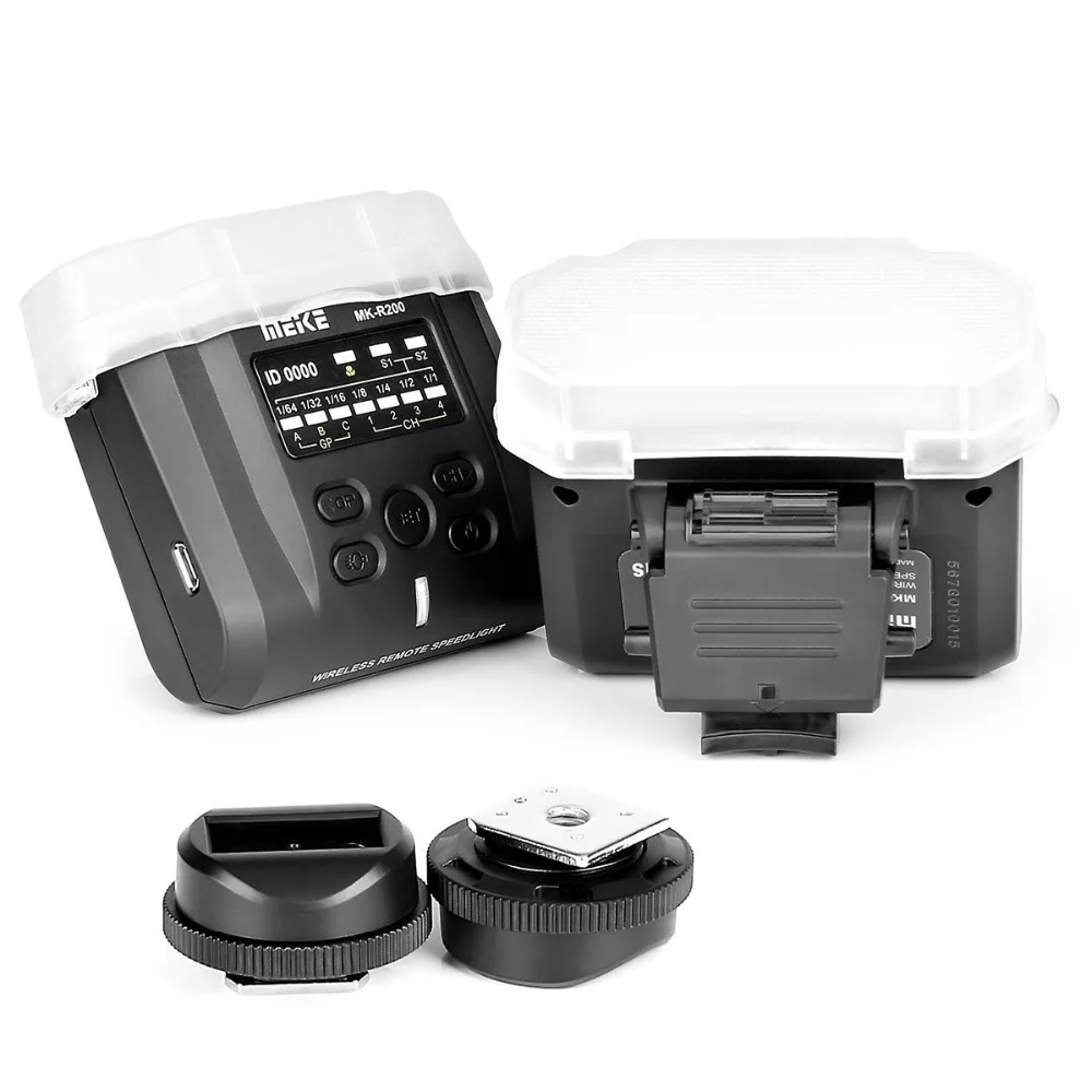  MEKE Meike MK-R200 2.4GHz Wireless Remote Flash for Canon Digital SLR Cameras